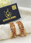 Faara Openable Bangle Set by Zarosh Jewel