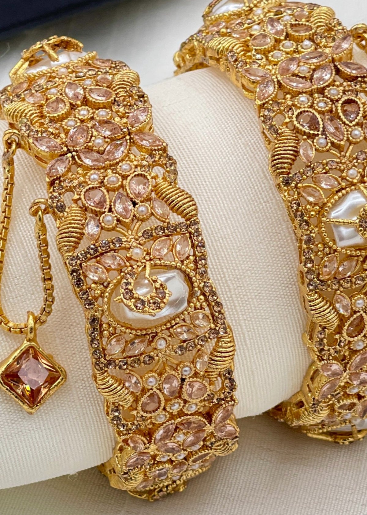 Shop the Faara Openable Bangle Set from Zarosh Jewel