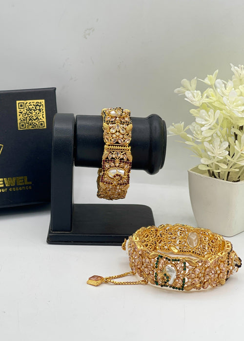Shop the Faara Openable Bangle Set from Zarosh Jewel