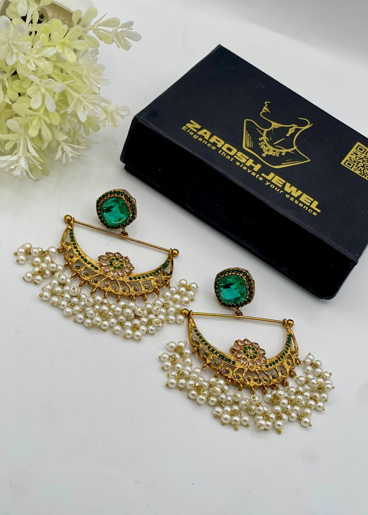 Shop the Fabihaa Earrings from Zarosh Jewel