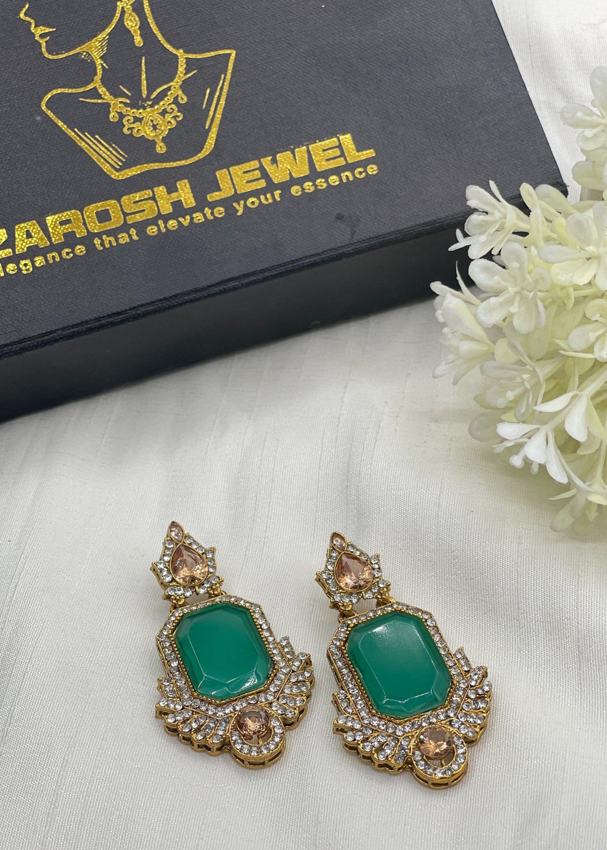 Shop the Fadhila Earrings from Zarosh Jewel