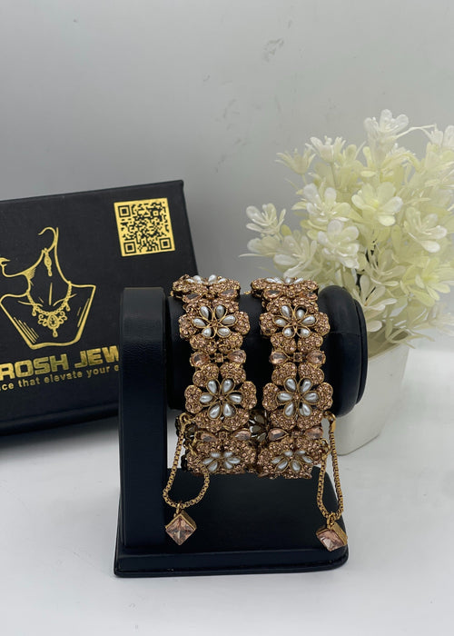 Shop the Falak Openable Bangles from Zarosh Jewel