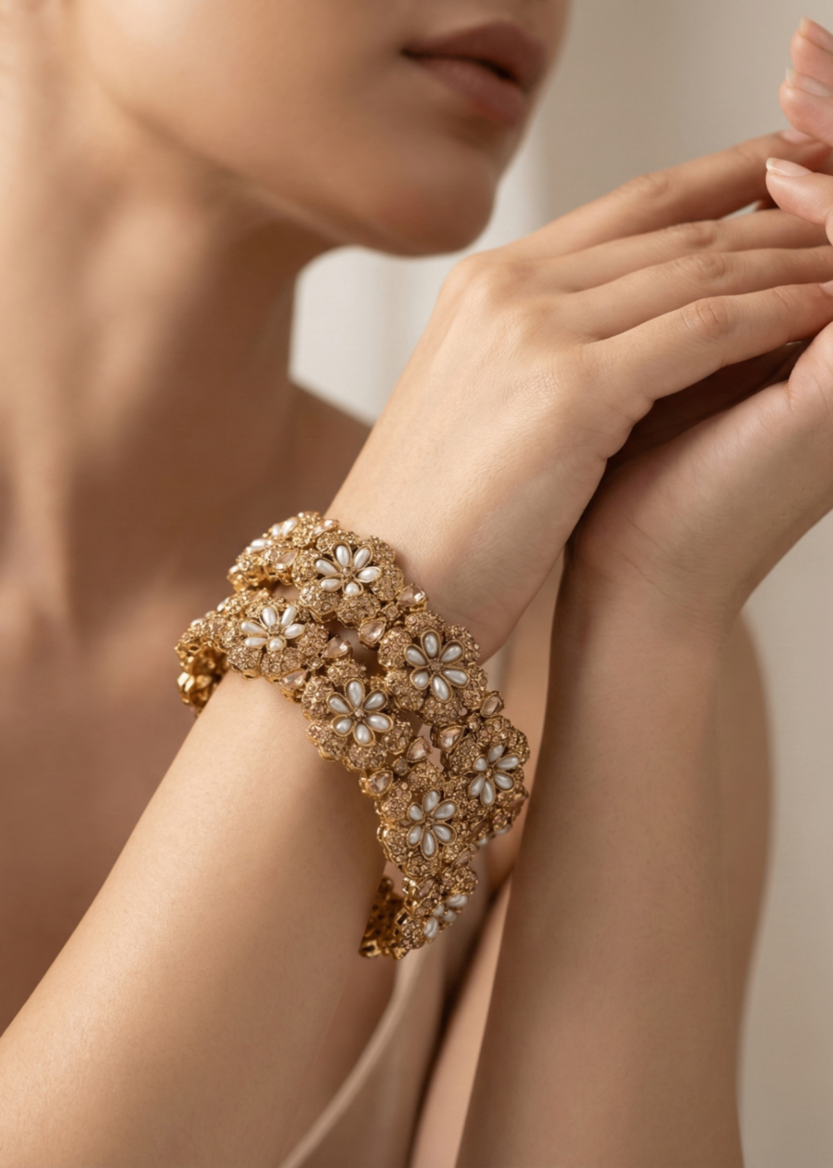 Shop the Falak Openable Bangles from Zarosh Jewel