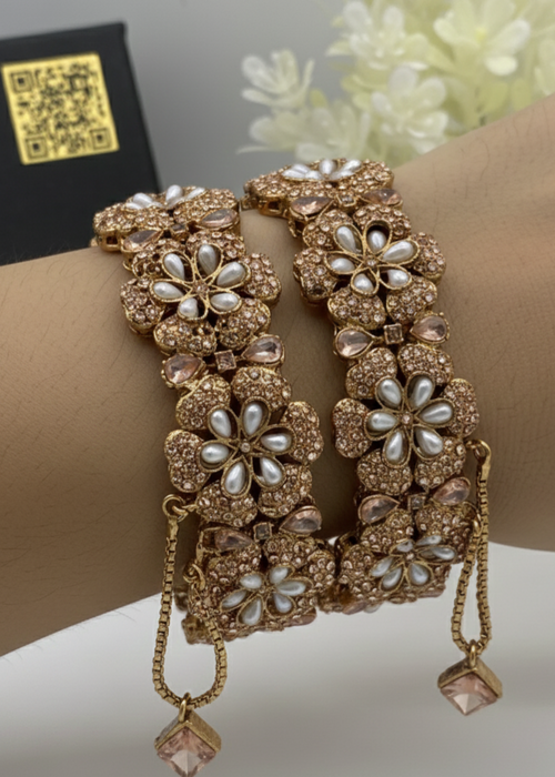 Shop the Falak Openable Bangles from Zarosh Jewel