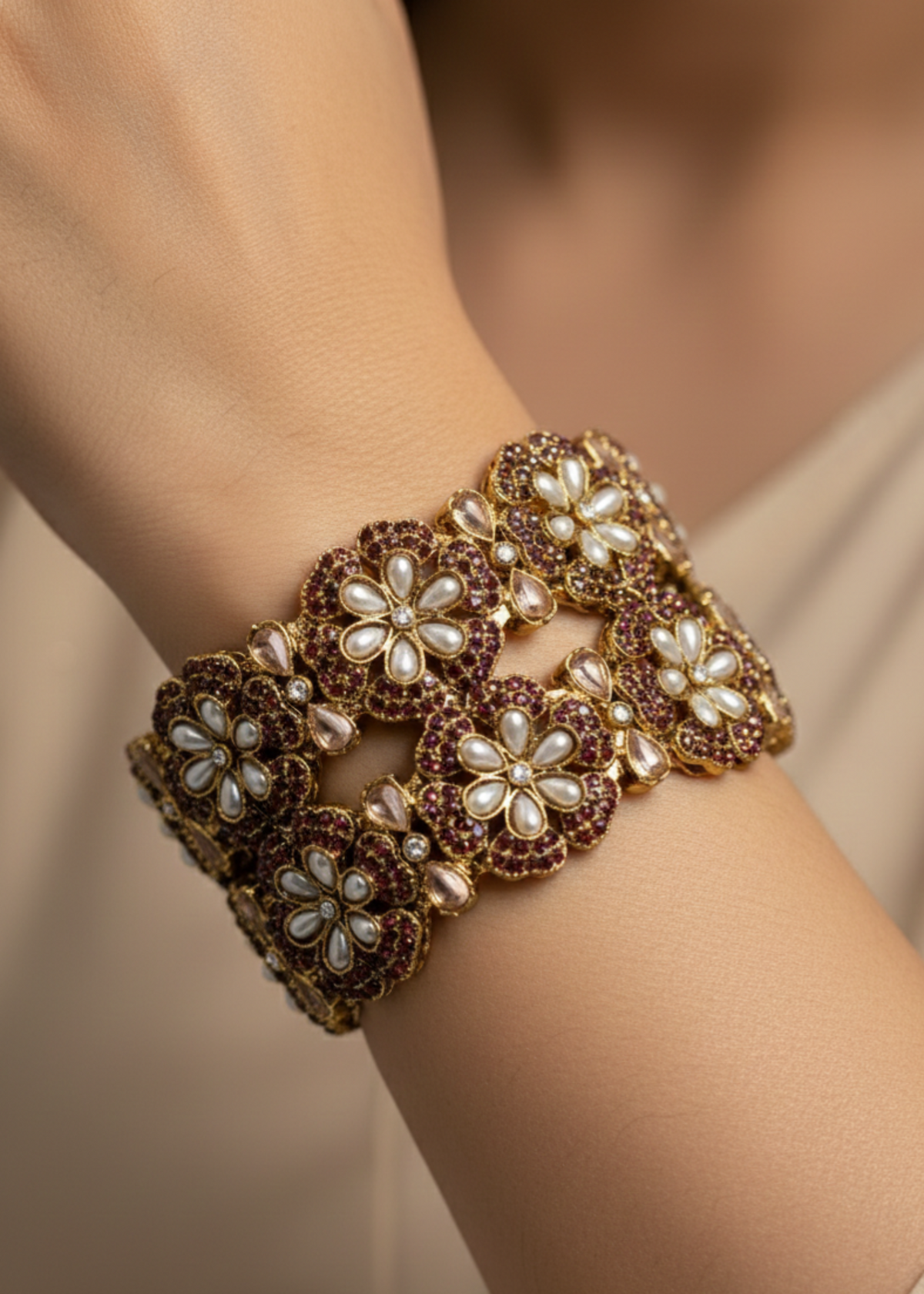 Shop the Falak Openable Bangles from Zarosh Jewel