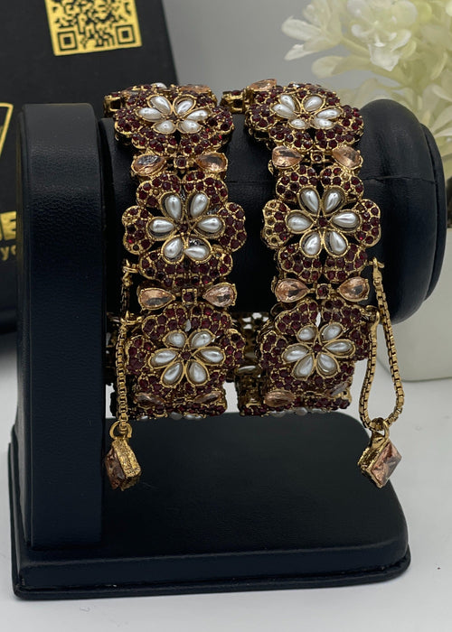 Shop the Falak Openable Bangles from Zarosh Jewel