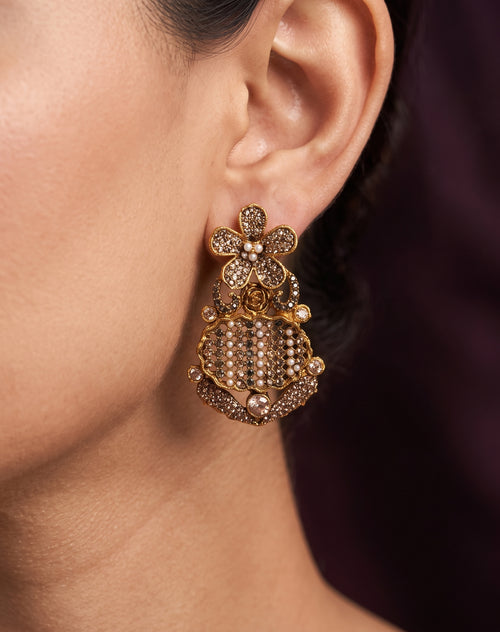 Falaknaaz  Traditional Earring