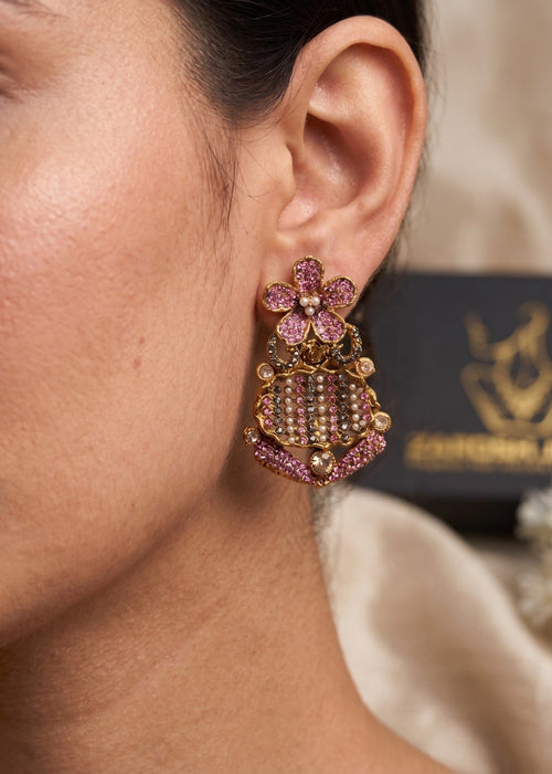 Shop the Falaknaaz Traditional Earring from Zarosh Jewel