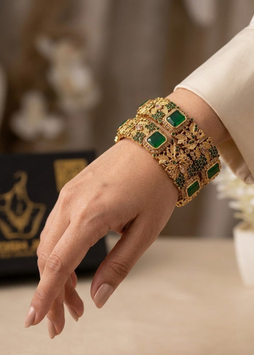 Shop the Falisha Adjustable Bangle from Zarosh Jewel
