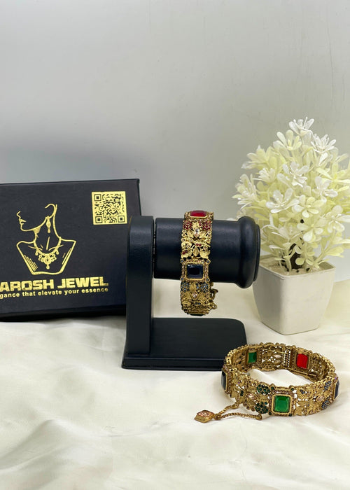 Shop the Falisha Adjustable Bangle from Zarosh Jewel