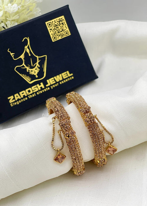 Shop the Farah Openable Bangle Set from Zarosh Jewel