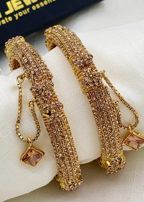 Shop the Farah Openable Bangle Set from Zarosh Jewel