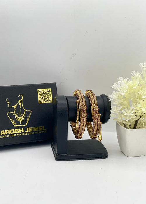 Shop the Farah Openable Bangle Set from Zarosh Jewel