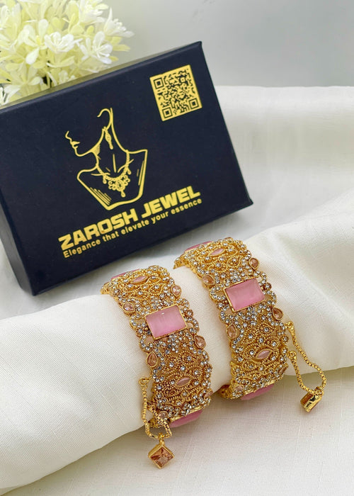 Shop the Fariya Openable Bangle Set from Zarosh Jewel