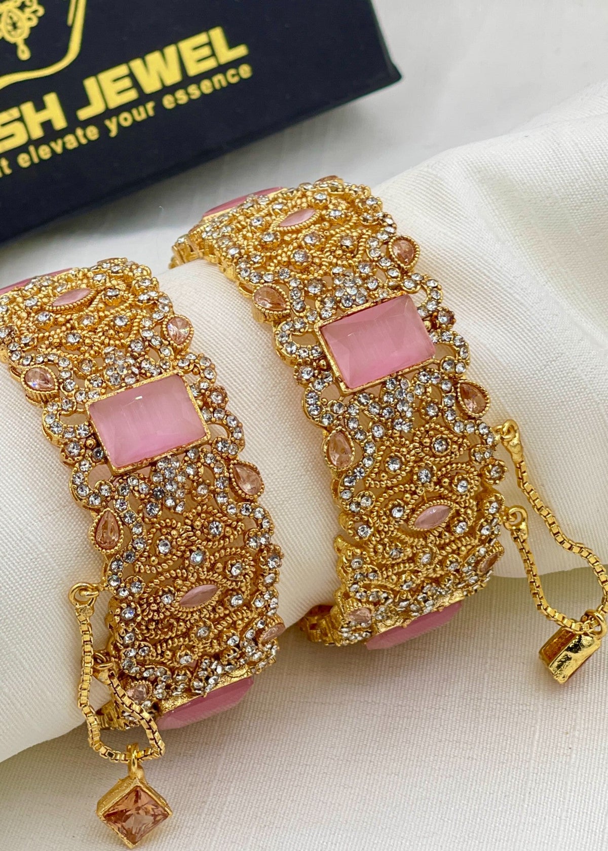 Shop the Fariya Openable Bangle Set from Zarosh Jewel