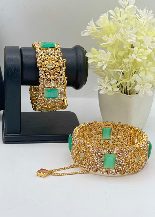 Shop the Fariya Openable Bangle Set from Zarosh Jewel