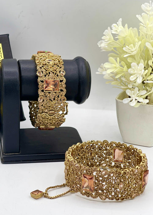 Shop the Fariya Openable Bangle Set from Zarosh Jewel