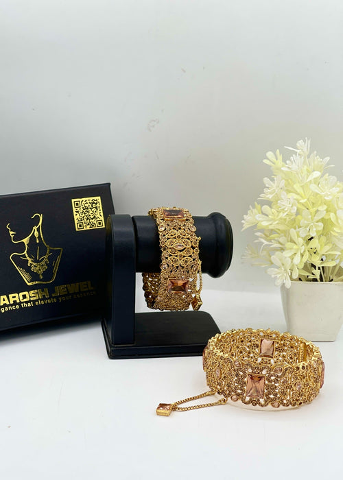 Shop the Fariya Openable Bangle Set from Zarosh Jewel
