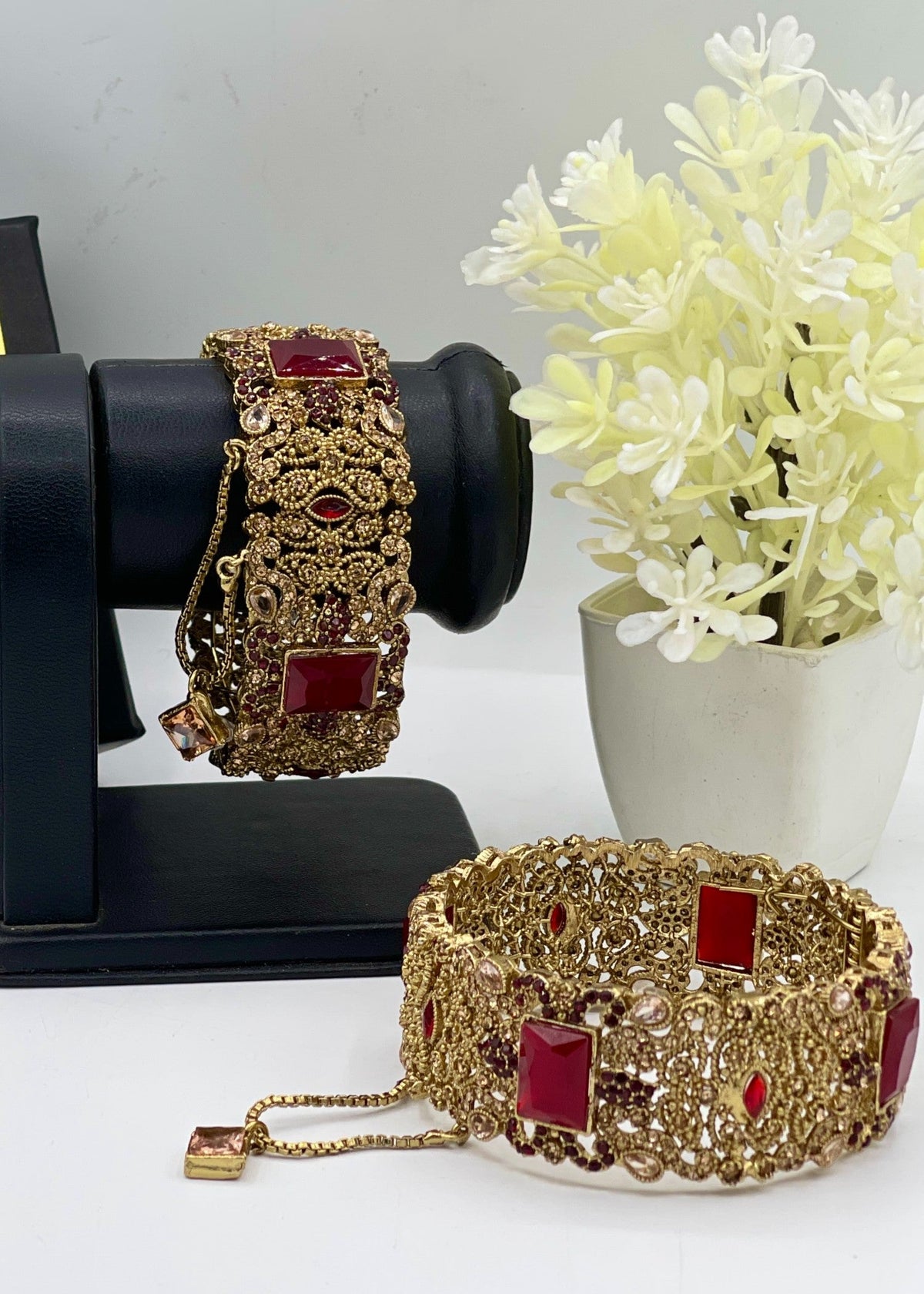 Shop the Fariya Openable Bangle Set from Zarosh Jewel