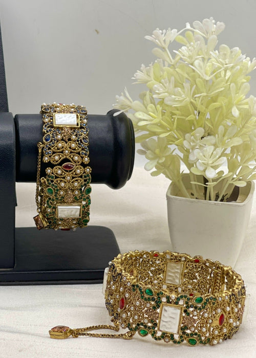 Shop the Fariya Openable Bangle Set from Zarosh Jewel