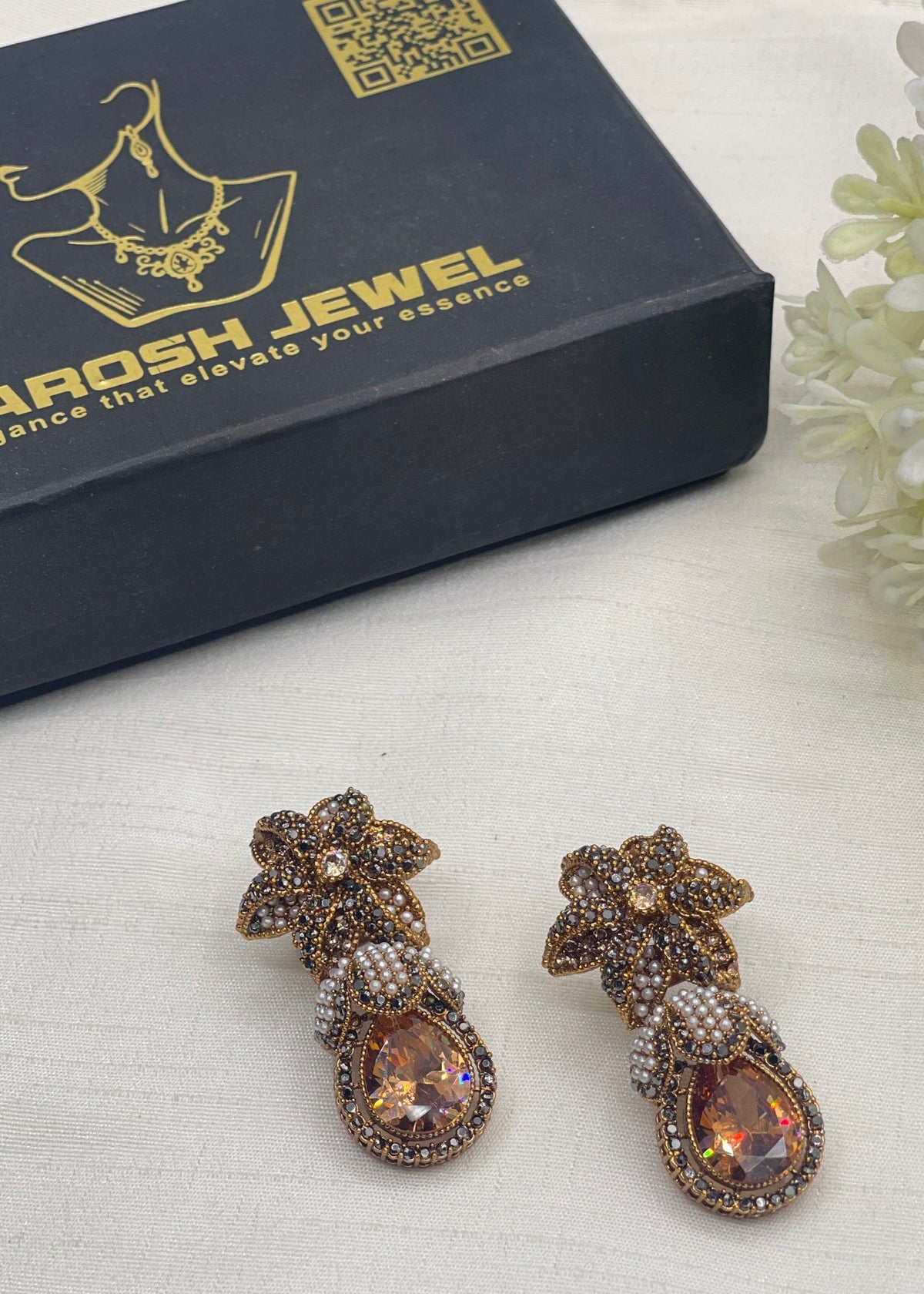 Shop the Faryal Earring from Zarosh Jewel