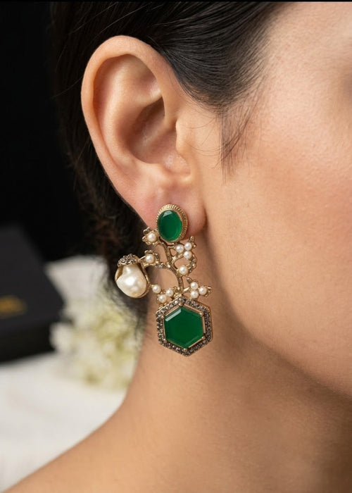 Shop the Fatin Earrings from Zarosh Jewel