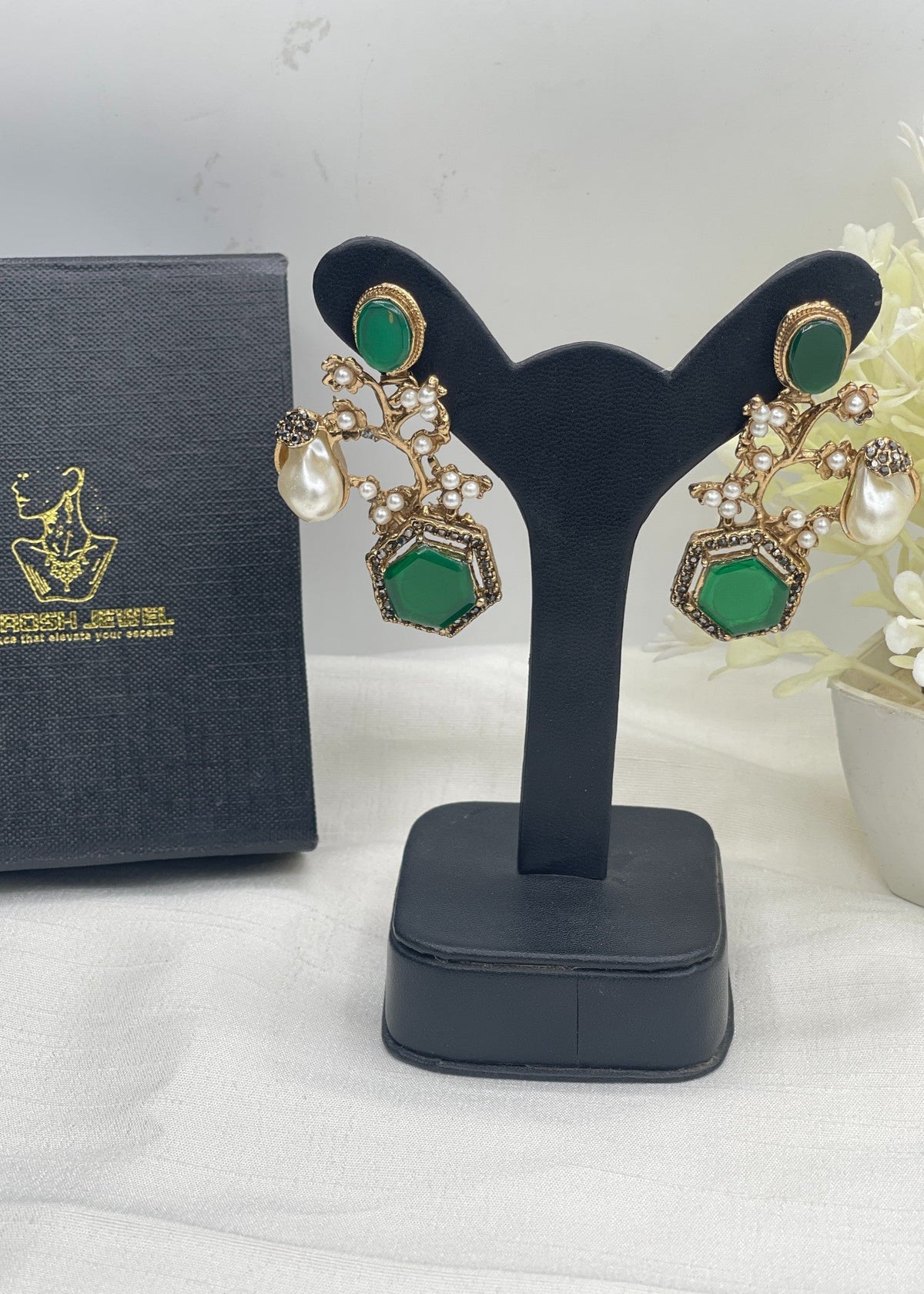 Shop the Fatin Earrings from Zarosh Jewel