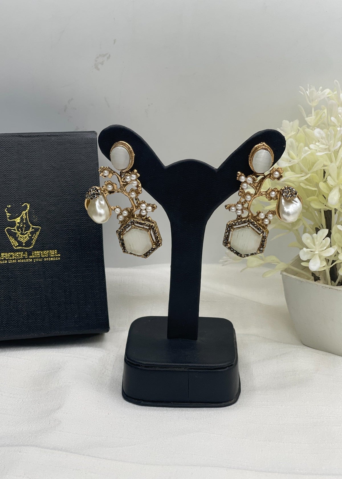 Shop the Fatin Earrings from Zarosh Jewel
