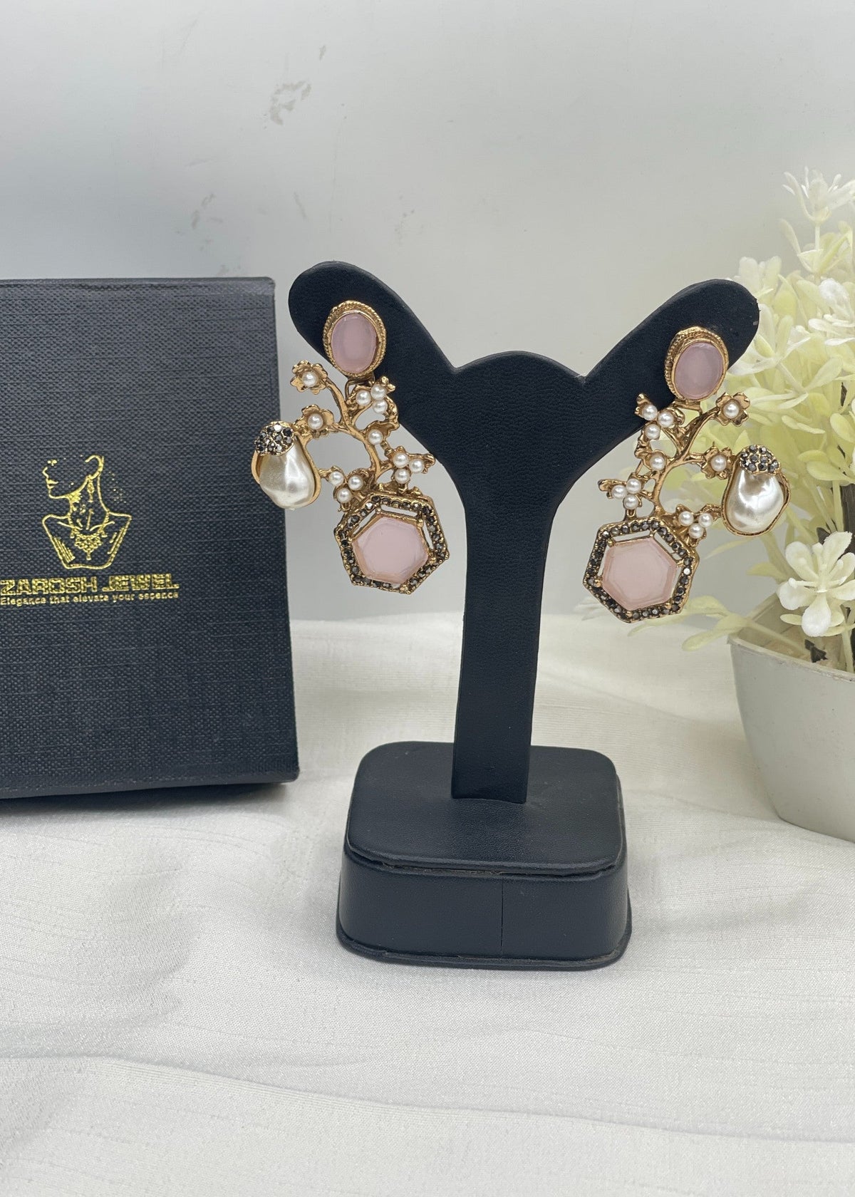 Shop the Fatin Earrings from Zarosh Jewel