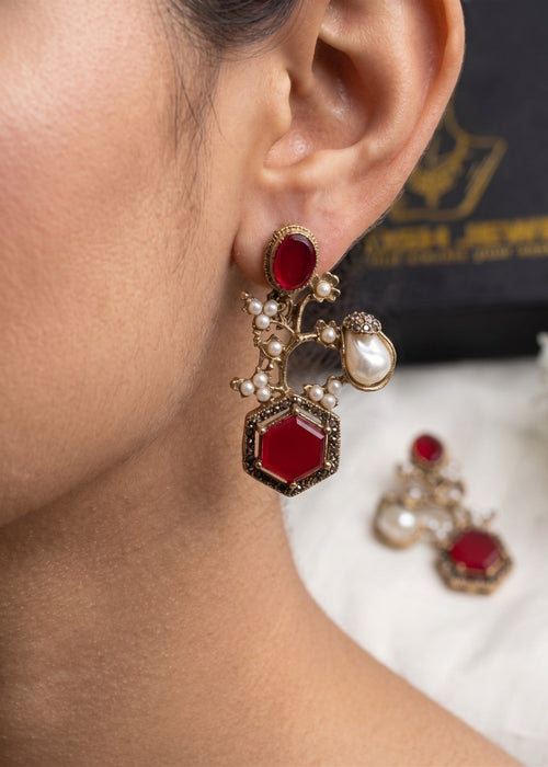 Shop the Fatin Earrings from Zarosh Jewel