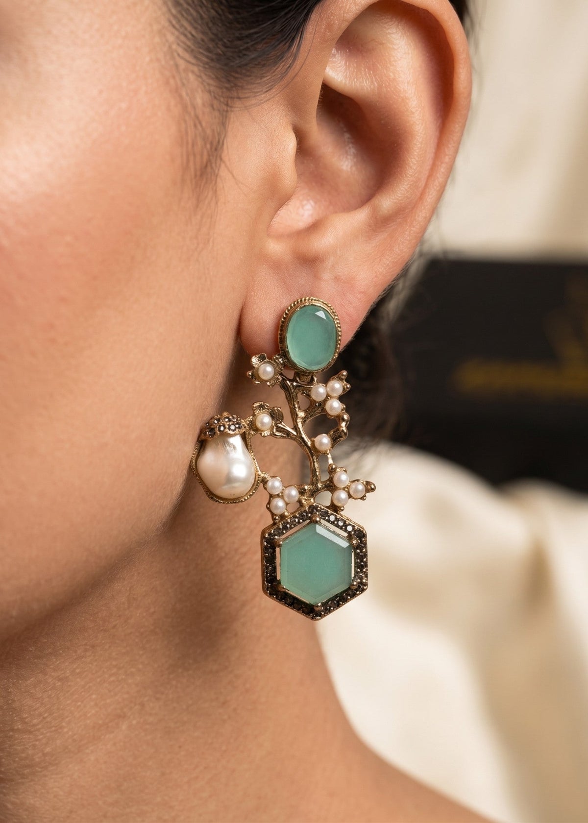 Shop the Fatin Earrings from Zarosh Jewel