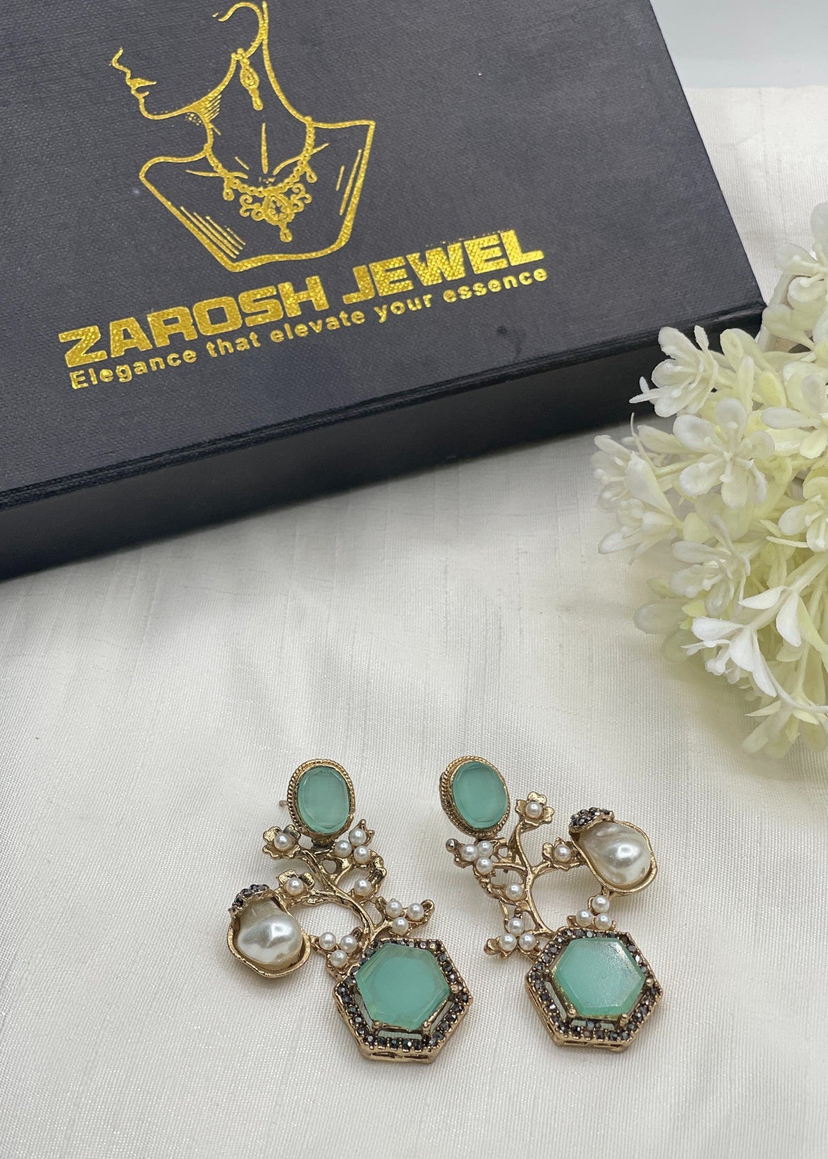Shop the Fatin Earrings from Zarosh Jewel