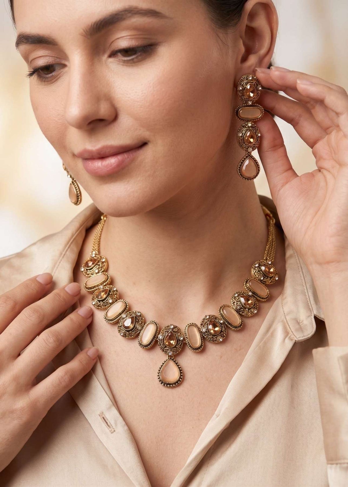 Shop the Fawziya Set from Zarosh Jewel
