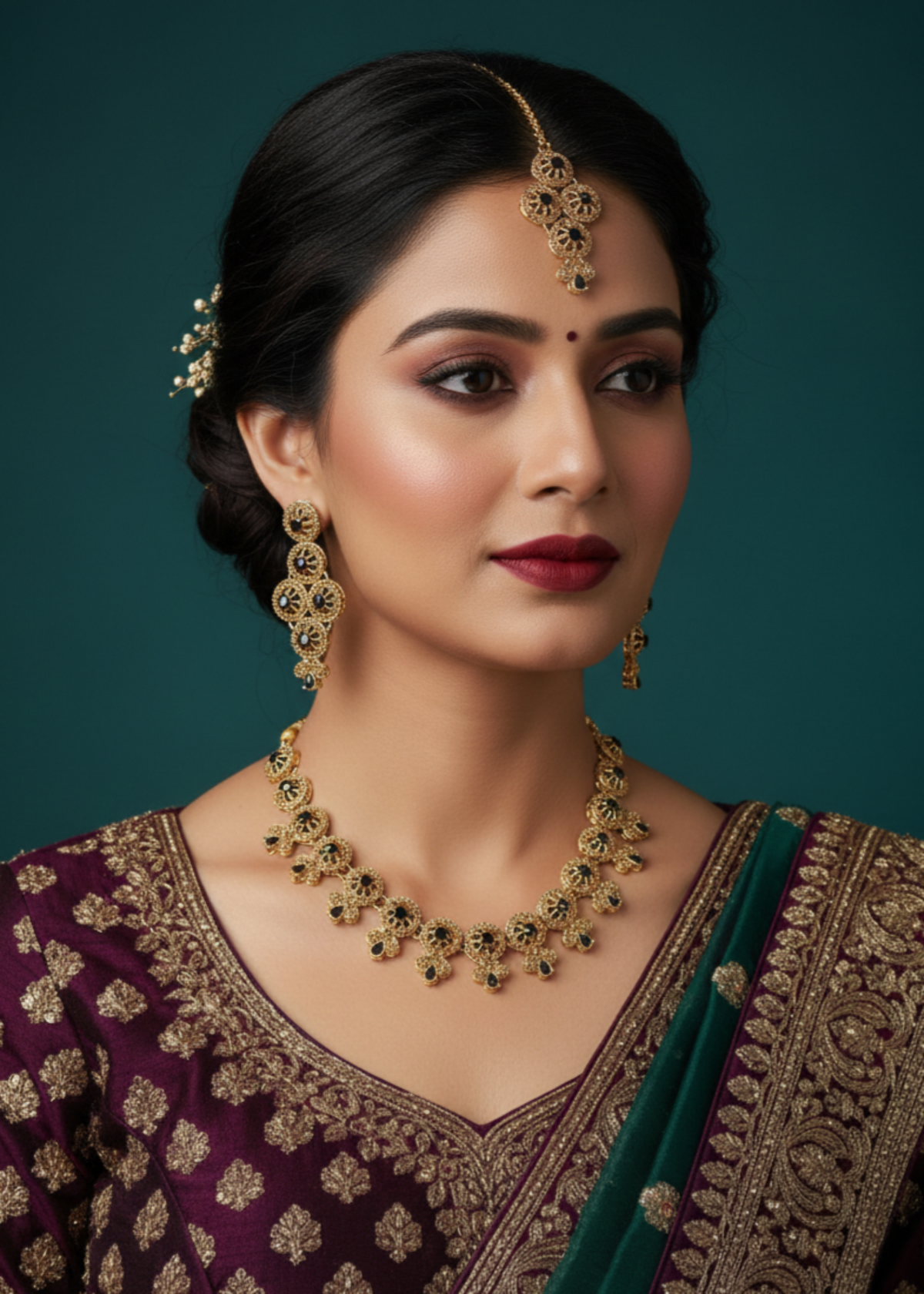 Shop the Felora Necklace Set from Zarosh Jewel