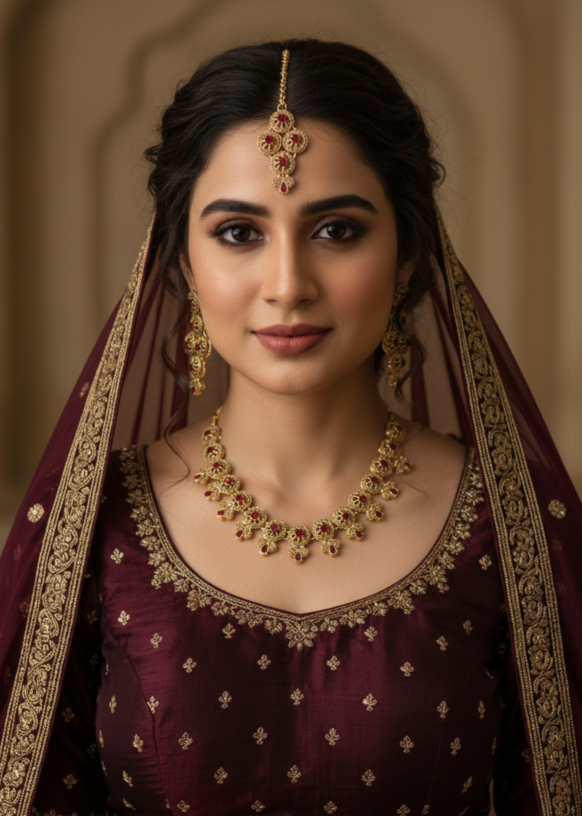 Felora Necklace Set by Zarosh Jewel