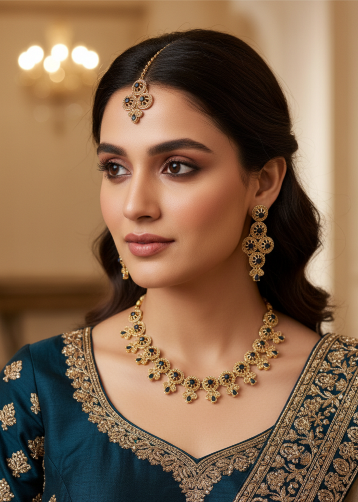 Shop the Felora Necklace Set from Zarosh Jewel
