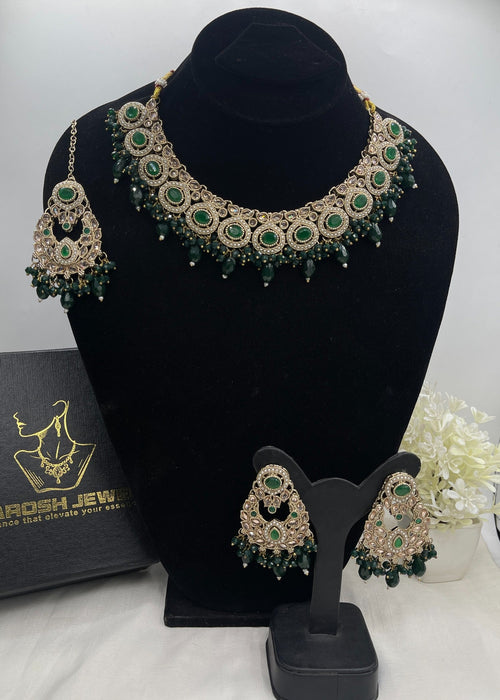 Shop the Firdous Necklace Set from Zarosh Jewel