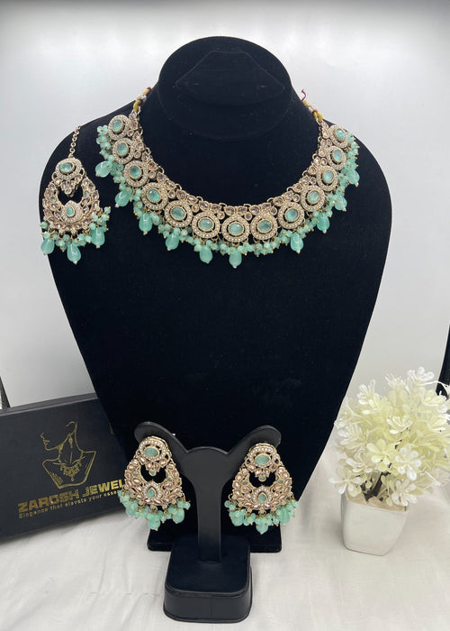 Shop the Firdous Necklace Set from Zarosh Jewel