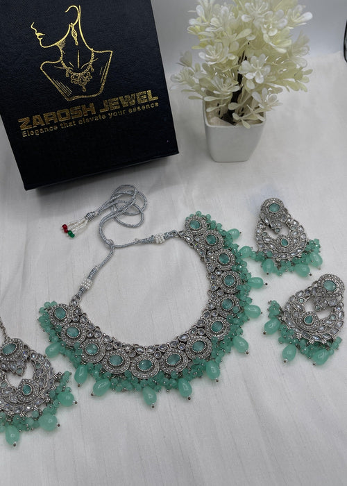 Shop the Firdous Necklace Set from Zarosh Jewel
