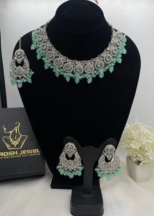 Shop the Firdous Necklace Set from Zarosh Jewel