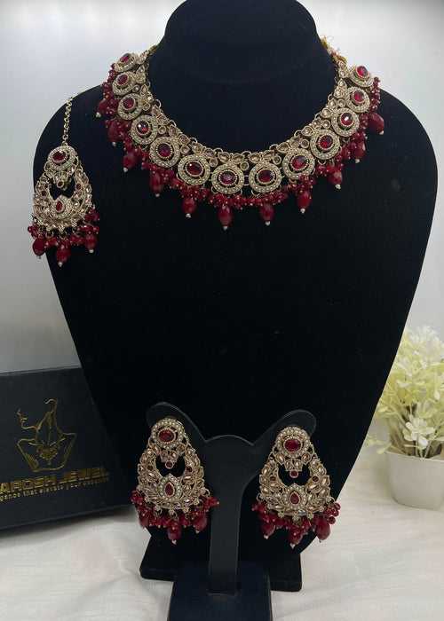 Shop the Firdous Necklace Set from Zarosh Jewel