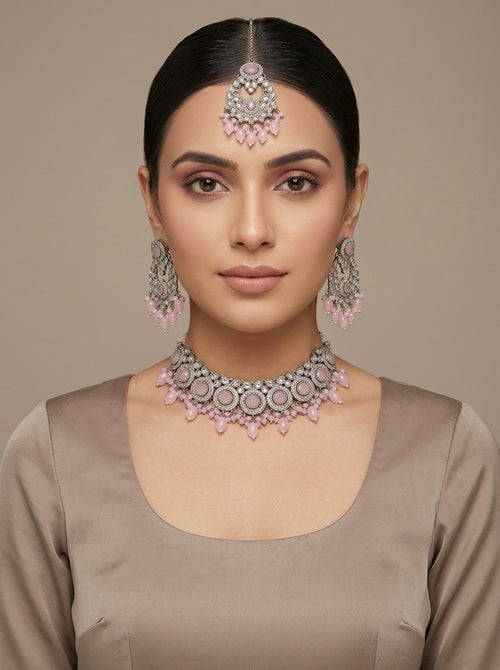 Shop the Firdous Necklace Set from Zarosh Jewel