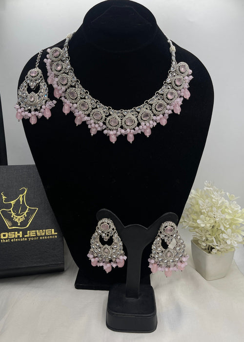 Shop the Firdous Necklace Set from Zarosh Jewel