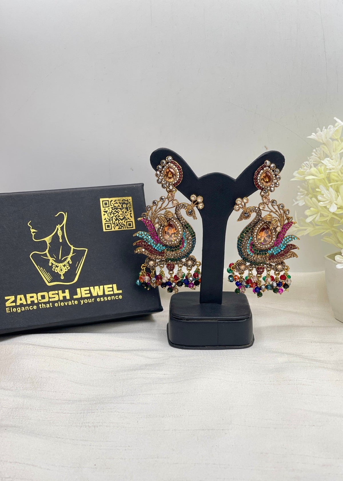 Shop the Fizza Royal Earring from Zarosh Jewel