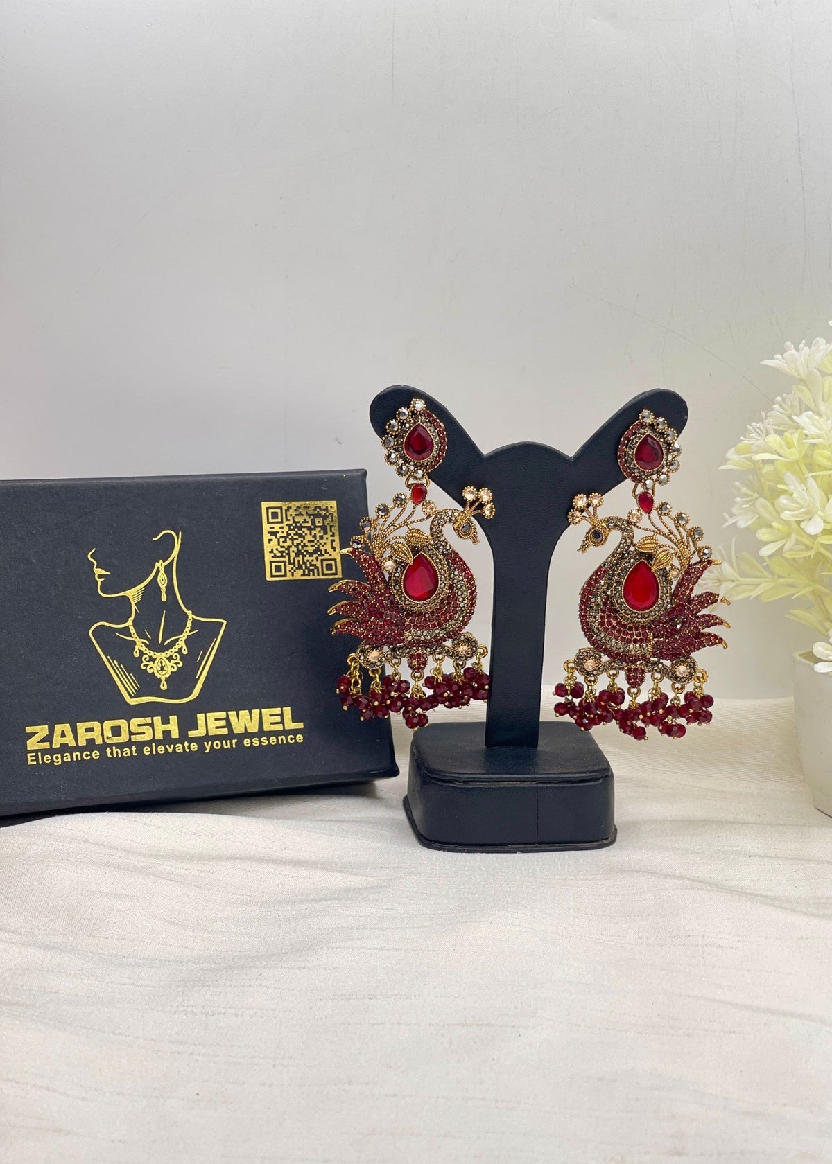 Shop the Fizza Royal Earring from Zarosh Jewel