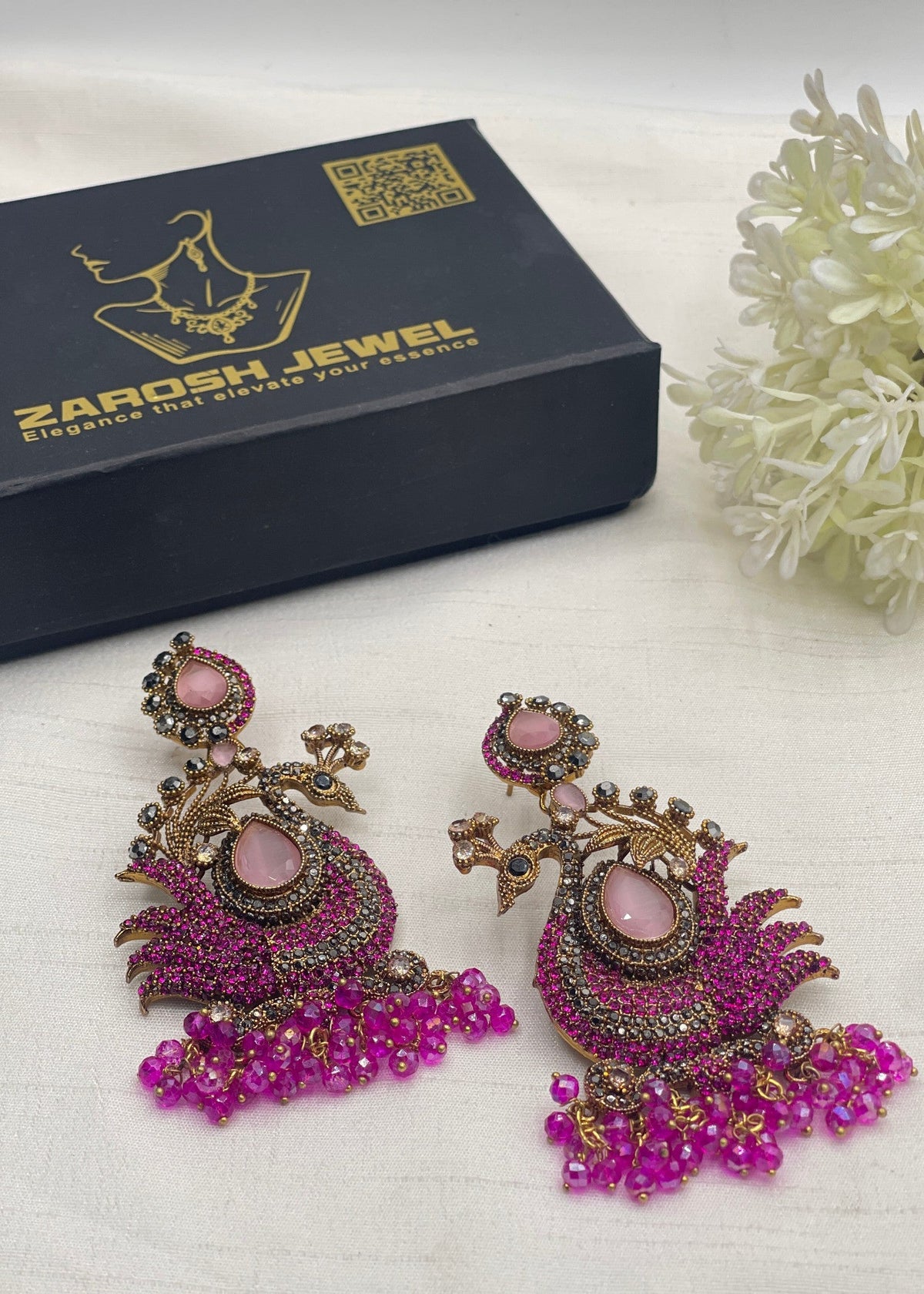 Shop the Fizza Royal Earring from Zarosh Jewel