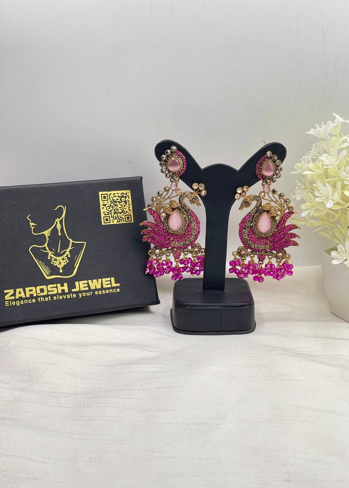 Shop the Fizza Royal Earring from Zarosh Jewel
