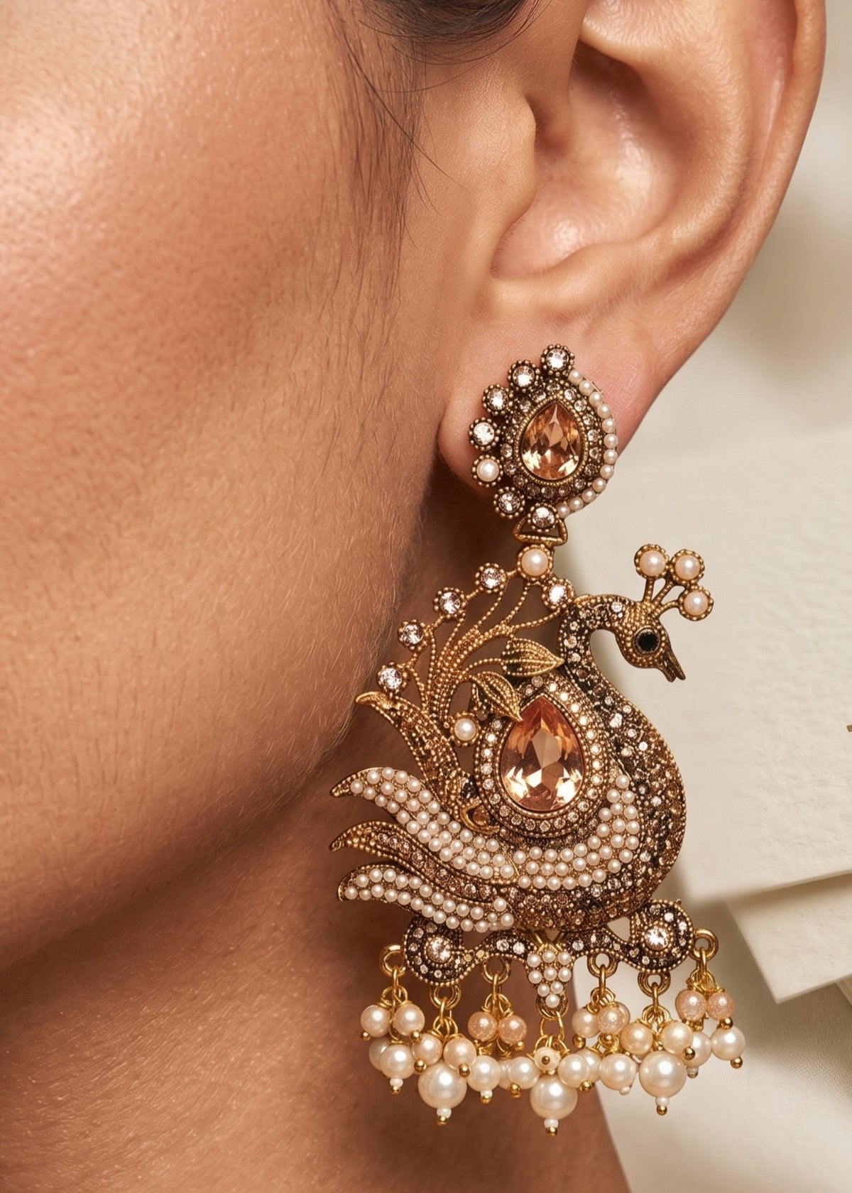 Shop the Fizza Royal Earring from Zarosh Jewel