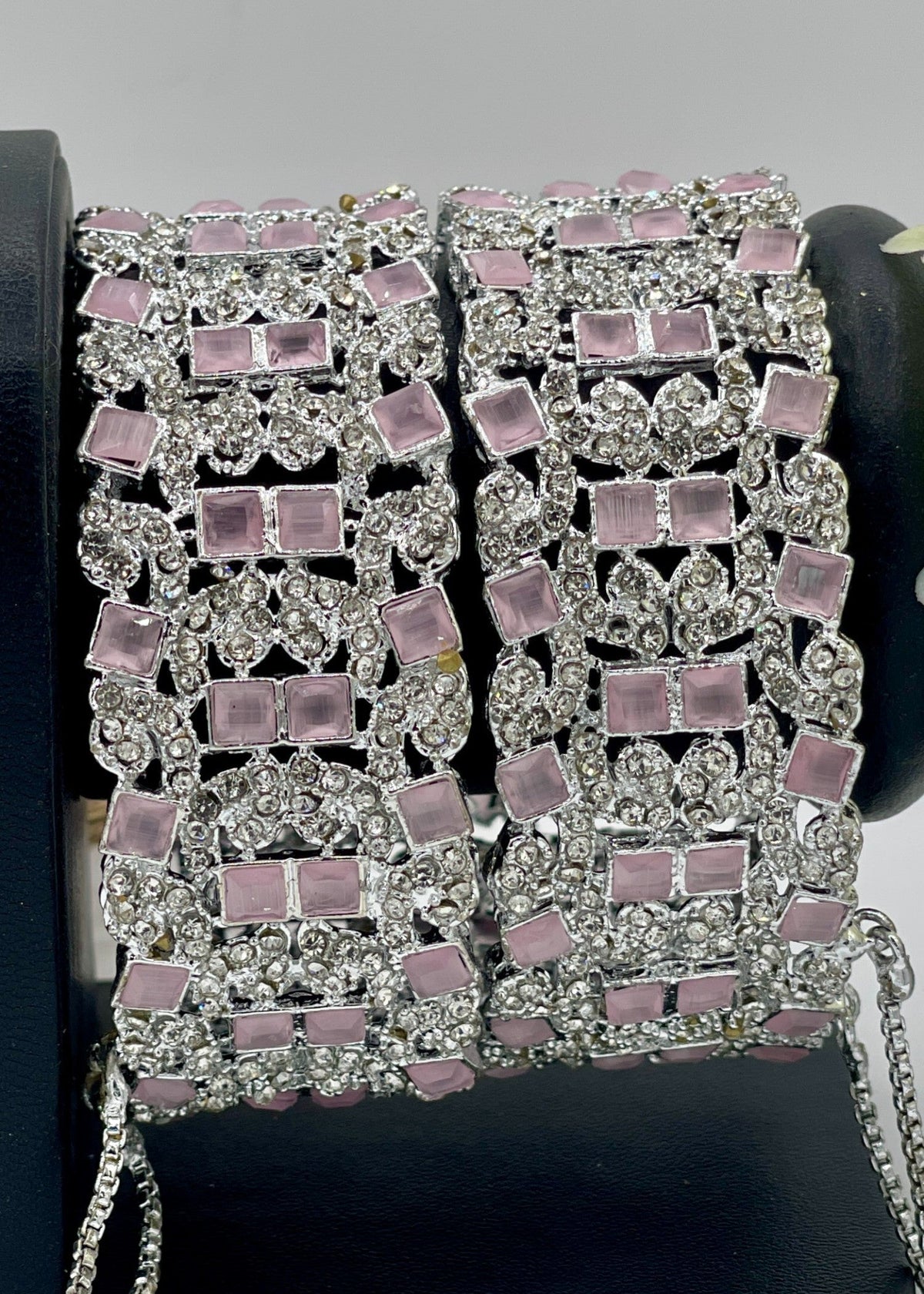 Shop the Frost Enchant Bangles Openable from Zarosh Jewel