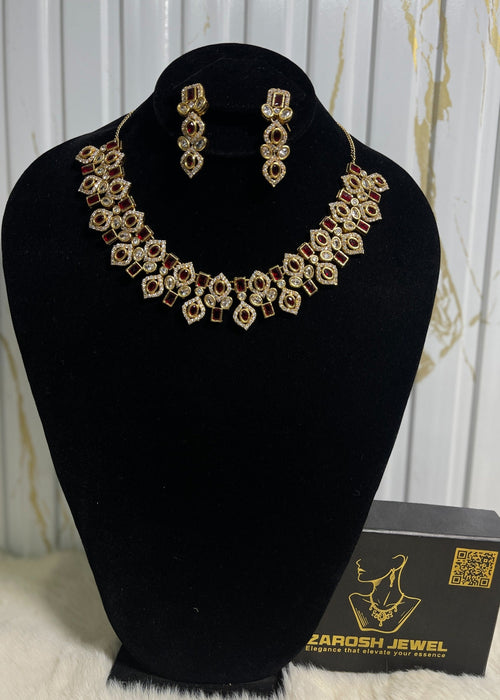 Shop the Gauhar Necklace Set from Zarosh Jewel